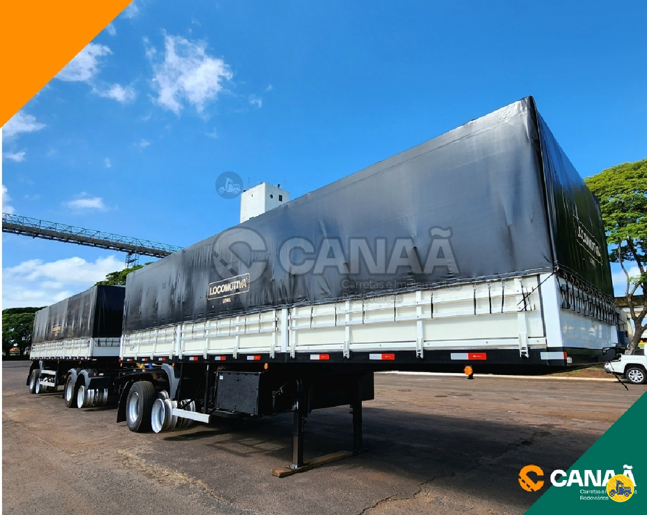 CARRETA RODOTREM GRANELEIRO Canaã Carretas e Implementos Rodoviários OURINHOS SÃO PAULO SP